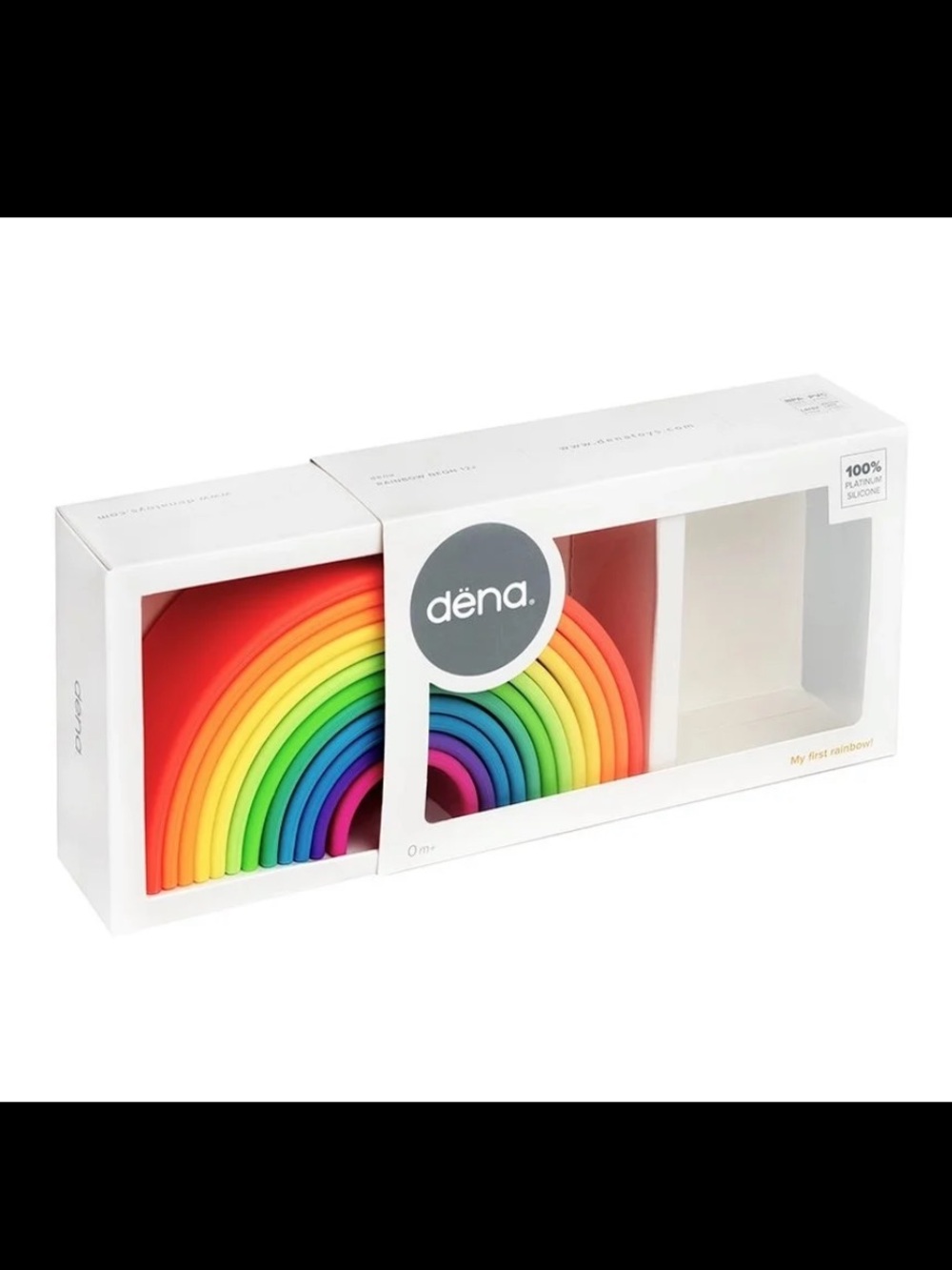 Dena large rainbow neon